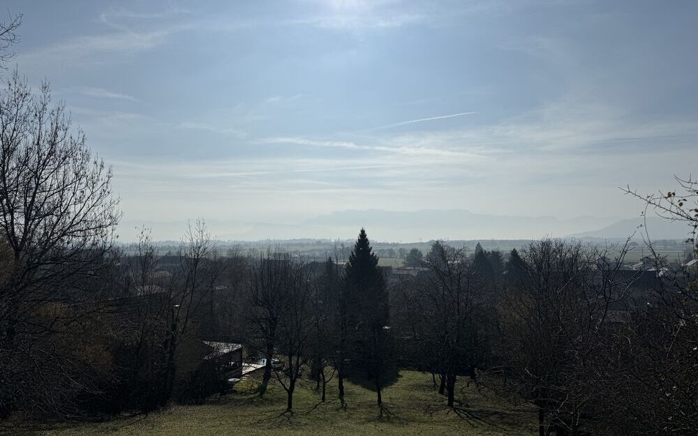 Maison avec vue sur les montagnes : Vue